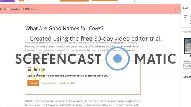 How to upload an image on Wordpress Gutenberg Editor смотреть онлайн