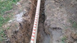 Прокладка кабеля в земле.