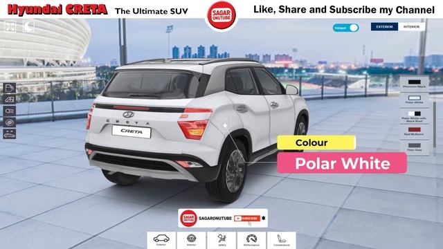 Hyundai Creta 2021 Top Model | 9 Colour Options | Ultimate SUV | Colour Comparision | Most Loved SU смотреть онлайн