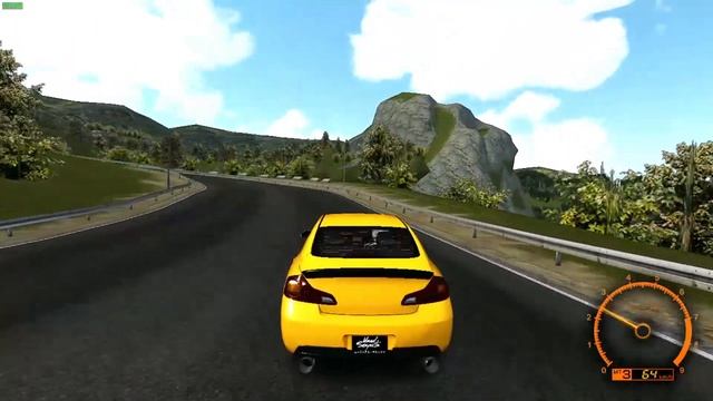 Drifting with Infiniti in Kami Road in Assetto Corsa! смотреть онлайн