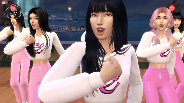 IVE 'Kitsch' Chorus 2 The Sims 4 K pop Animation смотреть онлайн