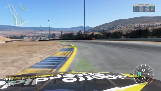 Project Cars New 2016 Nascar Ford Fusion 3 lap race Sonoma US car pack DLC смотреть онлайн