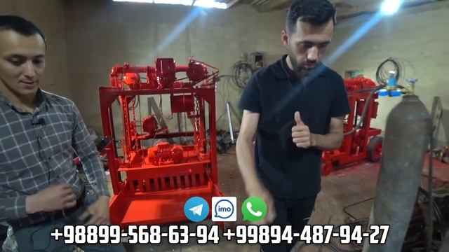 KUNIGA 90$ TOPADIGAN SHLAKOBLOK (шлакоблок) STANOKLAR SOTILADI.