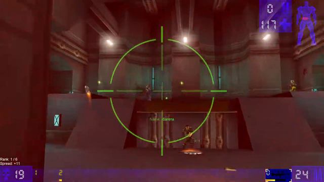 Unreal Tournament '99 with 3D spatial sound 🎧 (OpenAL Soft HRTF audio) смотреть онлайн