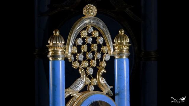 Часы настольные часы "Сады Семирамиды" большие Jenavi арт c047qtb0 смотреть онлайн