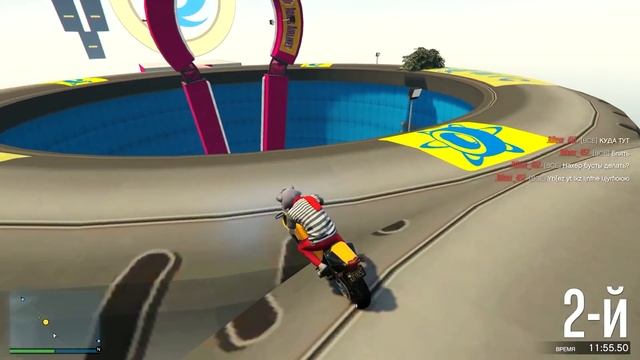 МОТО ТРОЛЛЬ И МНОГО ОПАСНОСТИ В GTA ONLINE!!! смотреть онлайн