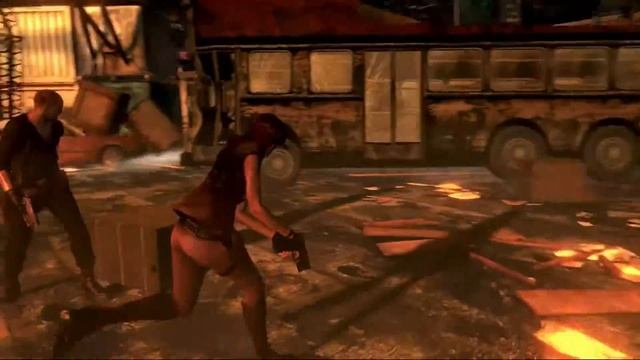 Resident Evil 6 Helena Harper et Leon S.Kennedy Act.4 Part.1 смотреть онлайн