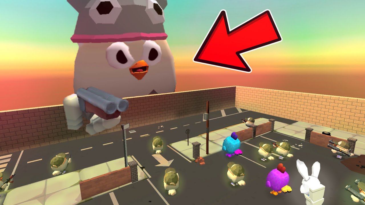 CHICKEN GUN FUNNY COMPILATION №7 | CHICKEN GUN MEMES смотреть онлайн