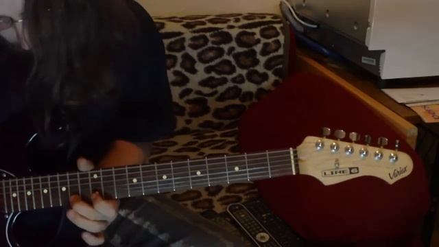 Line 6 Variax 300 & Pod HD500 - Just Playing Around