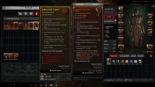 Blood Necromancer 1-100 Playthrough Part 120 | Diablo IV смотреть онлайн