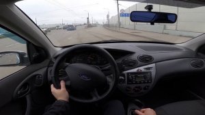 2003 Ford Focus mk1 (1.6 MT) 98HP ,,,POV Test Drive