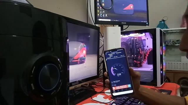 Modem Huawei B525 Vs Huawei B818 (speed Test)