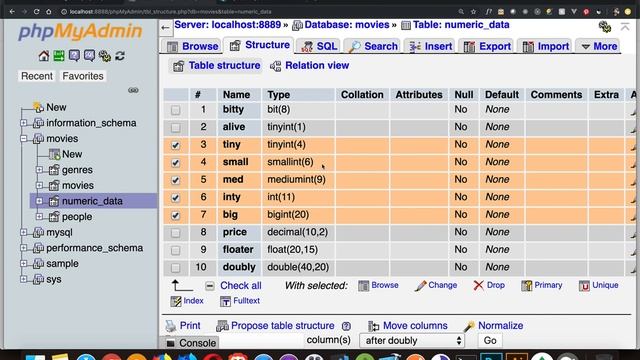 Learning MySQL - Numeric DataTypes смотреть онлайн