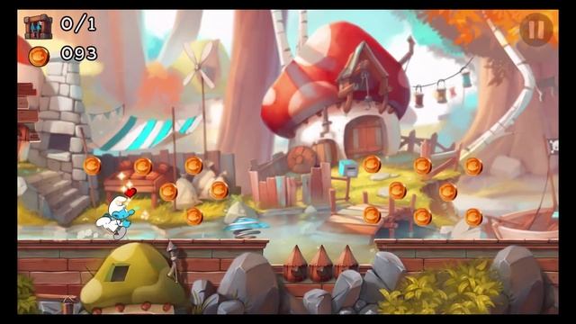 Smurfs Epic Run (By Ubisoft) - iOS / Android - Gameplay Video смотреть онлайн