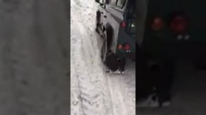 Лендровер Дефендер Сашка тест на подъем в гору