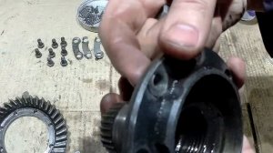 Ремонт редуктора мотоцикла Урал. Серия 3
