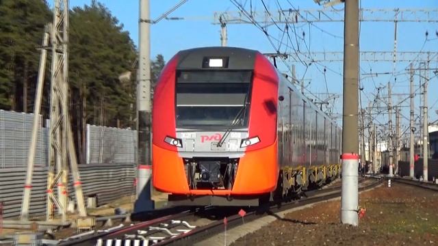 Электропоезд ЭС2ГП-002 "Ласточка-Премиум" №838 "Иваново - Москва" смотреть онлайн