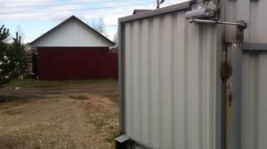 Установка доводчика на калитку без перекладины