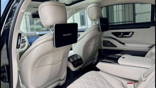 Mercedes-Benz S-Class W223 • 400d Long 9G-Tronic (330 hp) 2021. AESTHETICS AND INTERIOR! смотреть онлайн