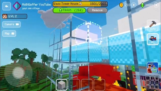 Block Craft 3D: Building Simulator Games For Free Gameplay#1557 (iOS & Android)| Glass Tower House? смотреть онлайн
