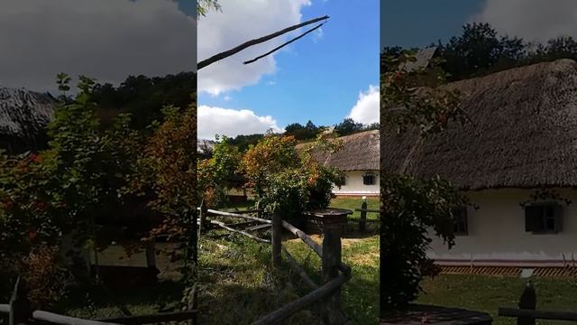 Украинская хата. Музей архитектуры и быта в Пирогов. Киев. #музей смотреть онлайн