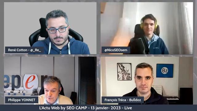 Actuweb By SEO CAMP, 13 Janvier 2023
