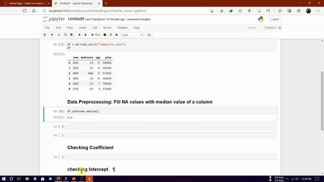 Linear Regression Multiple Variables in Hindi Machine Learning Method @Reena.HappyKitchen Python смотреть онлайн