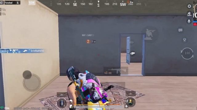 DEADLEAST SOLO VS SQUAD PLAYER? | iPhone 13 | Four Finger Gameplay | BGMI смотреть онлайн