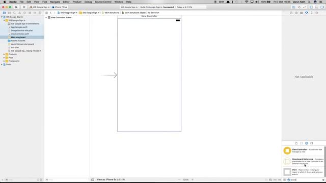 Swift 3 + Firebase Authentication - Google Sign In