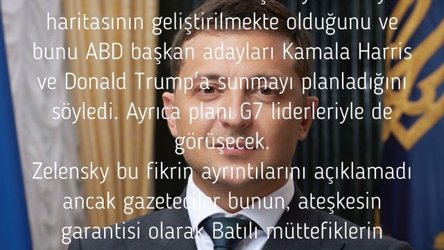 Zelensky Yeni Planını Açıkladı