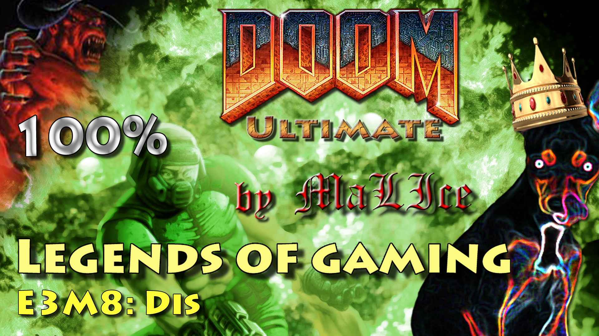 Doom Ultimate (100%) - E3M8: Dis смотреть онлайн
