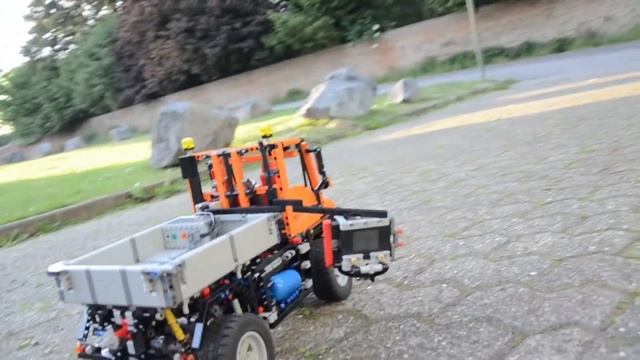 LEGO 8110 UNIMOG - review - test outdoor смотреть онлайн