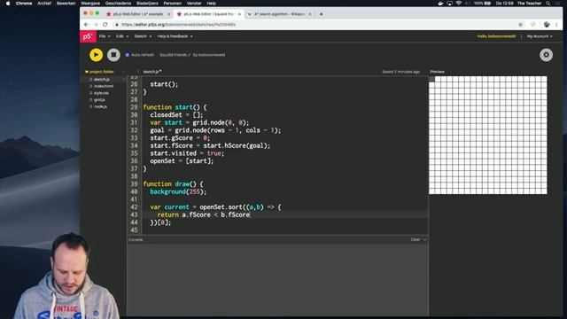 A* pathfinding live coding смотреть онлайн