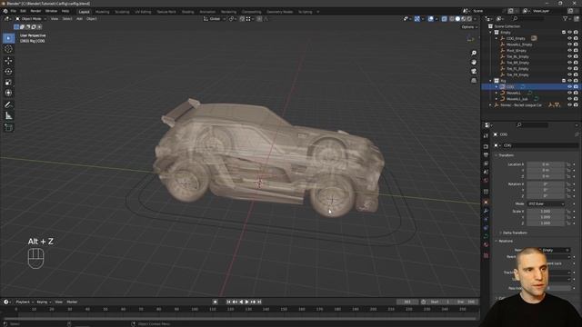 How to Create a Simple Car Rig in Blender | Fast and Light смотреть онлайн