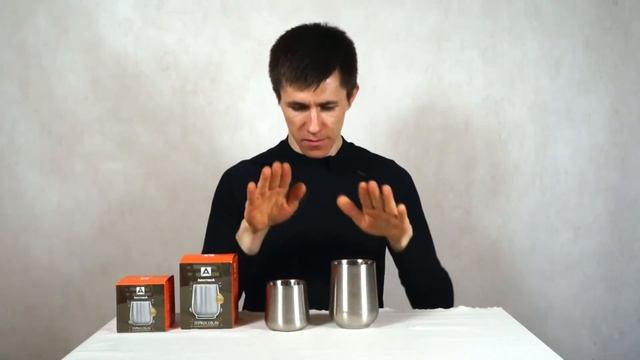 Термобокал из нержавеющей стали Арктика 808 серии (видео обзор) смотреть онлайн