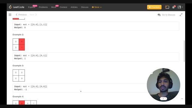 [Python] Leetcode | Leftmost column with at least a one смотреть онлайн