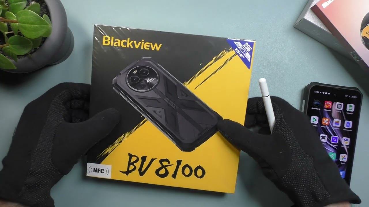 Распаковка Blackview BV8100 и ещё двух товаров смотреть онлайн