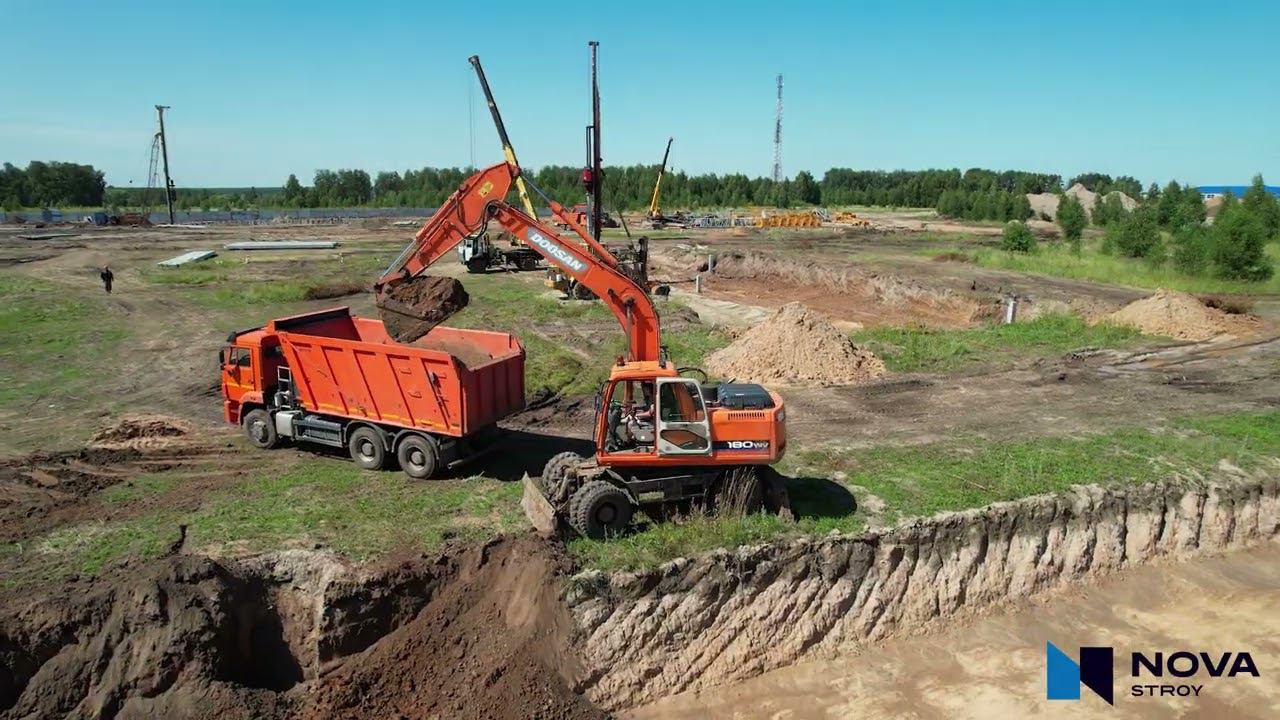 Ход строительства ЖК "Достояние" (июль 2022) смотреть онлайн