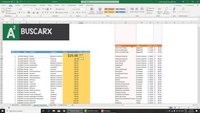 BuscarX- Conoce la nueva fórmula de Excel que destrozará a BuscarV y BuscarH смотреть онлайн
