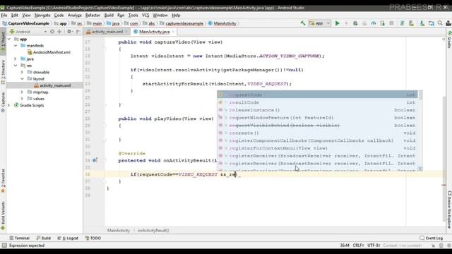 Android tutorial (2018) - 77 - Camera API - Recording Video смотреть онлайн