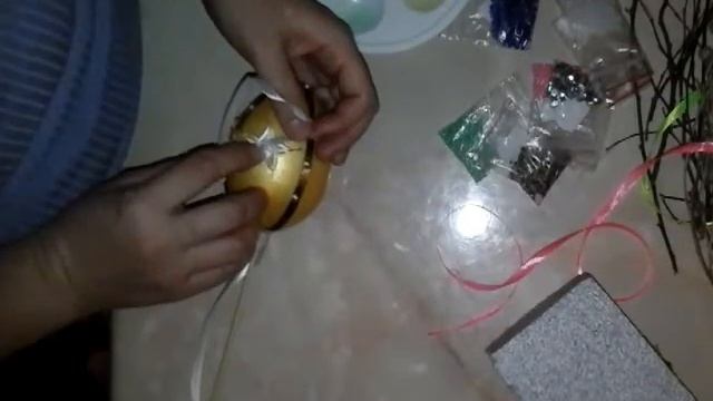 Мастер класс.Пасхальное яйцо украшаем. смотреть онлайн
