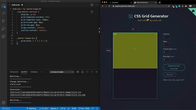Use CSS Grid to create responsive hero images and banners with CSS and HTML (no JavaScript) смотреть онлайн