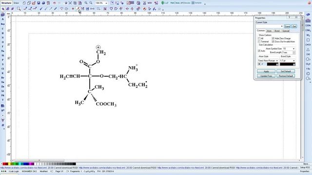 Химический редактор ChemSketch (ХемСкетч) для школьников смотреть онлайн