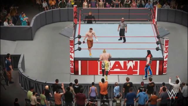 WWE RAW. 15 Elimination. 1 Lap. 10 Fight. Bronenosets vs. Daniele смотреть онлайн