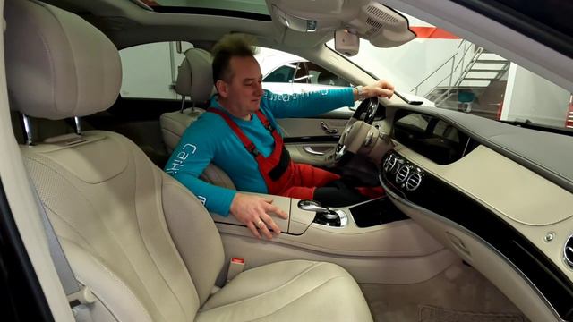 MERCEDES BENZ S-Class W222 BURMESTER equipped got audio upgrade by CarHiFi Borna (GERMANY) смотреть онлайн