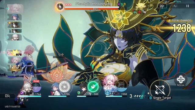 FIGHTING THE PHANTYLIA BOSS! - HONKAI: STAR RAIL - EPISODE 22 - STORY MODE смотреть онлайн