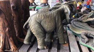 Фигура садовая слон ??? фигуры из бетона