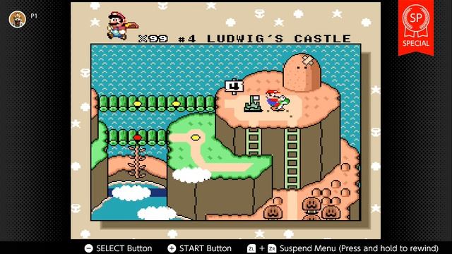Super Mario World (SNES) 100% File, Full Map, Secret Different Colors Legit смотреть онлайн