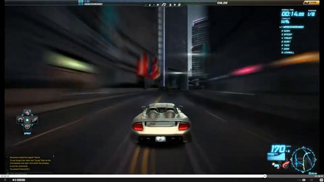 Need for Speed™ World - Porsche Carrera GT Gameplay + Drag mode Screenshot смотреть онлайн