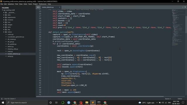 Smart Parking || Python || OpenCV || Project
